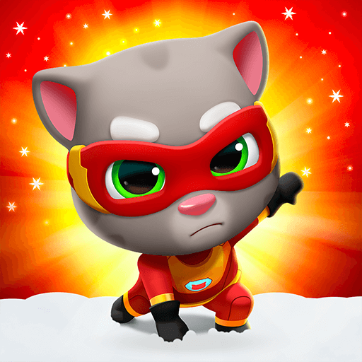 Talking Tom Hero Dash MOD APK Unlimited Money Full Unlocked v4.5.0.5838 screenshot