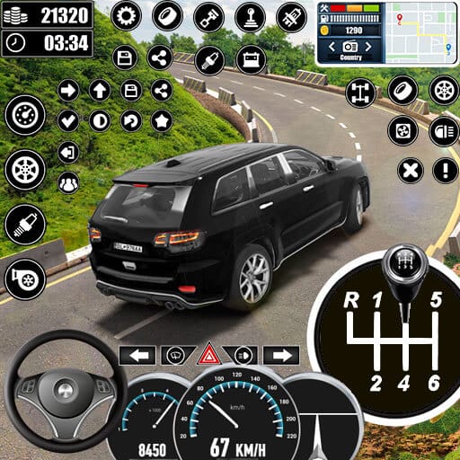 Car Driving School Mod APK Car Games v3.25.2 Unlocked screenshot