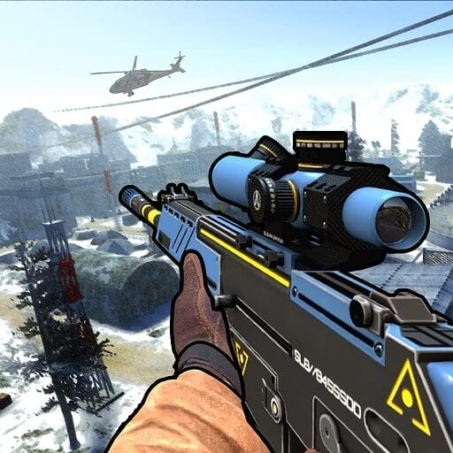 Ghost Shooting sniping games Mod APK Unlimited Money v1.0.4 screenshot