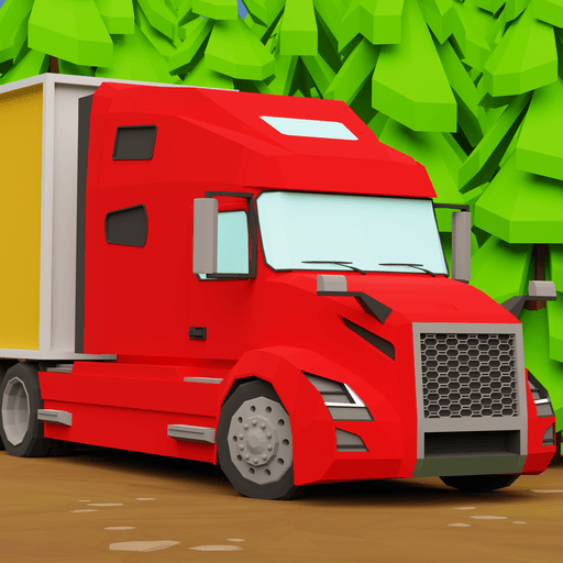 Angry Truck 3D Mini Simulator Mod APK Unlimited money Free purchase v1.3.1 screenshot