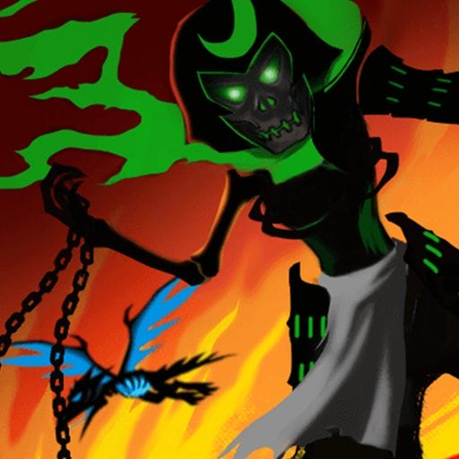 Blind Ninja Shadow Forest MOD APK God Mode, Dumb Enemy v1 screenshot