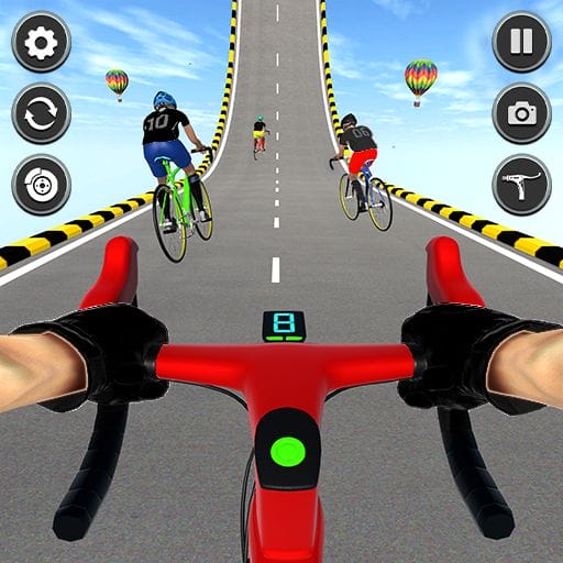 BMX Cycle Stunt Bicycle Games Mod APK Unlimited money v1.8 screenshot