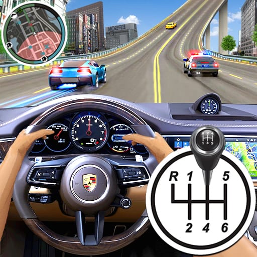 City Driving School Car Games Mod APK Remove ads Mod speed v10.46 screenshot
