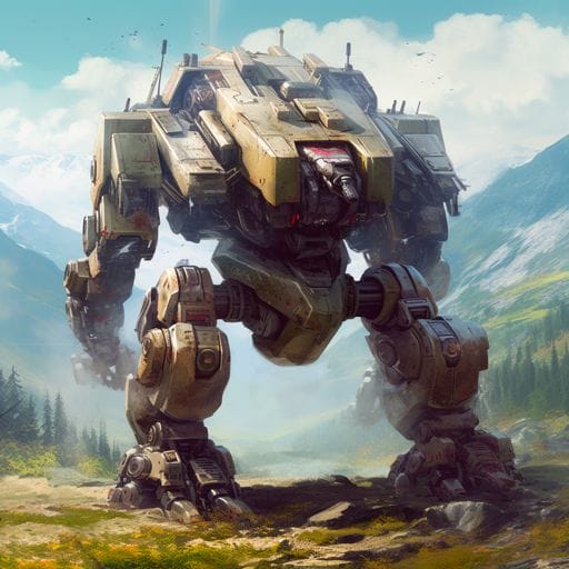 Concern Mech Armored Front Mod APK Mod Menu God Mode High Damage Invincible v1.08.02 screenshot