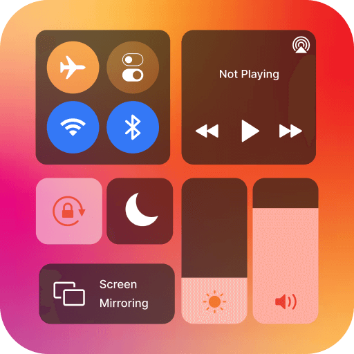 Control Center IOS 17 Mod APK Unlocked Premium v3.1.0 screenshot