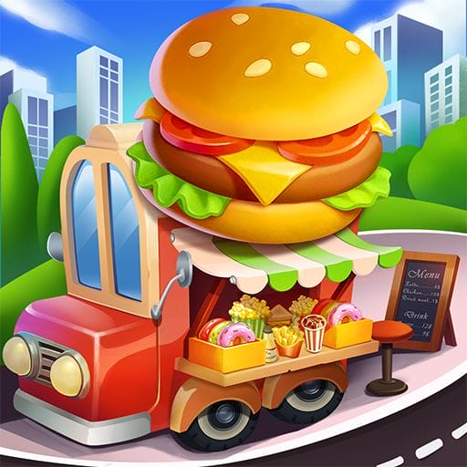 Cooking Travel Food Truck Mod APK Remove ads Unlimited money v1.2.16 screenshot