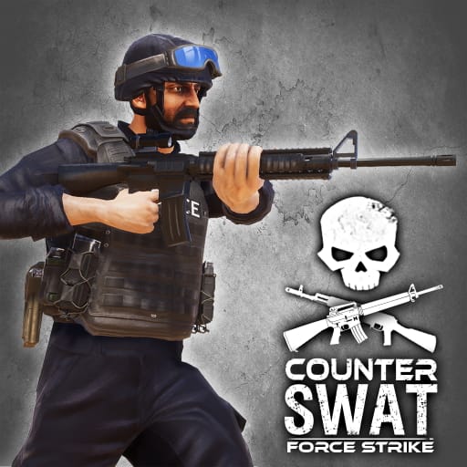 Counter SWAT Force Strike 3D MOD APK Unlimited Money v1.02 screenshot