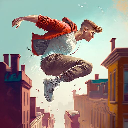 Flip Runner Mod APK Unlimited money v2.4.20 screenshot