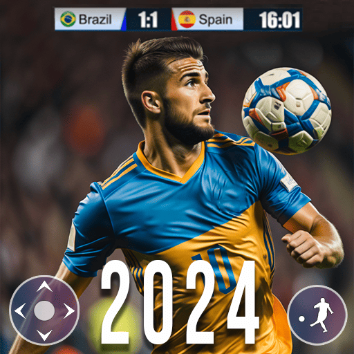 Football Games 2024 Offline Mod APK Remove ads Mod speed v1.5 screenshot