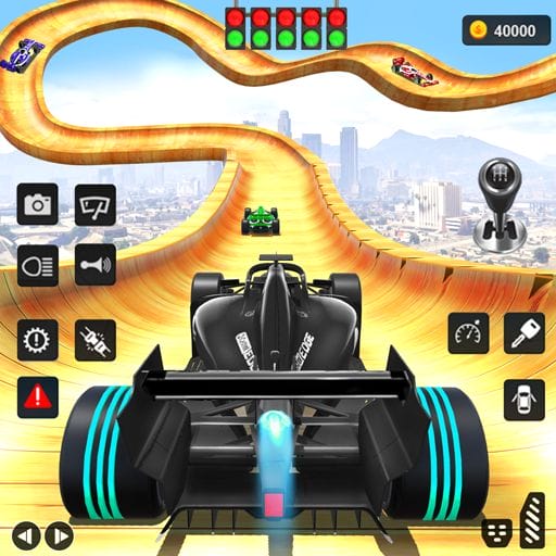 Formula Car Racing Car Stunt Mod APK Remove ads Mod speed v56 screenshot