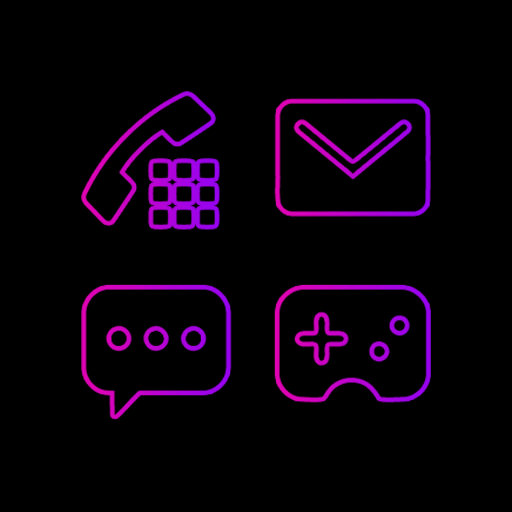 Neon Duet Icon Pack Mod APK Donate Cracked Mod Menu v1.0.8 screenshot