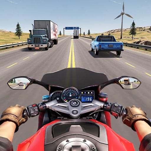 Rider 3D Bike Racing Games Mod APK Unlimited money Unlocked v1.46 screenshot