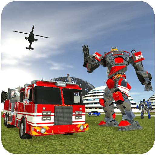Robot Firetruck MOD APK Unlimited Upgrade Points v1.7.2 screenshot