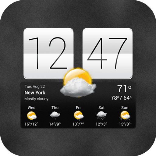 Sense V2 Flip Clock Weather MOD APK Premium Unlocked v6.56.4 screenshot
