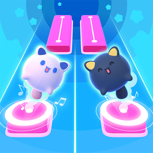 Two Cats Dancing Music Games Mod APK Unlimited money v0.1.7 screenshot
