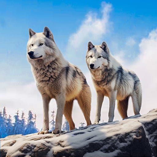 Wolf Quest The Wolf Simulator Mod APK Remove ads v1.4 screenshot