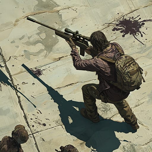 Zombie Hunter Sniper Games MOD APK Unlimited Money v3.0.76 screenshot
