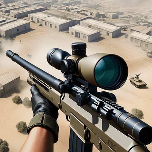 American Sniper 3D MOD APK Unlimited Money, Bullets v1.0.7 screenshot