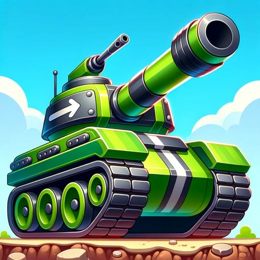 Awesome Tanks MOD APK Unlimited Money v1.396 screenshot