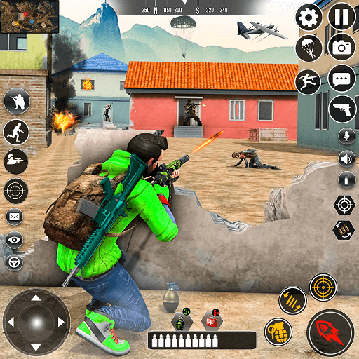 Fire Game MOD APK Dumb Enemy, God Mode v1.1.8 screenshot