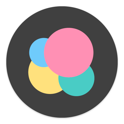 Black Pie Icon Pack APK Full Version v4.6 screenshot