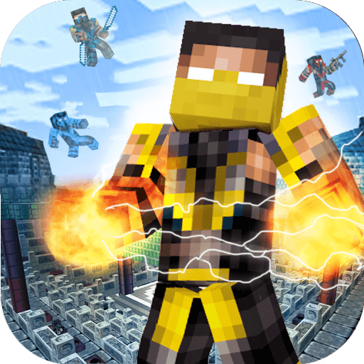 Block Mortal Survival Battle MOD APK Auto Skip Wave Level, Speed v1.60 icon