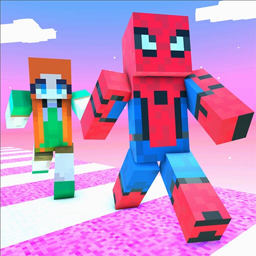 Craft Guys Stumble Run MOD APK Unlimited Money v1.3.1 screenshot