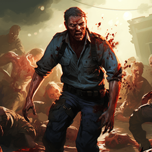 DEAD KILL Zombie Survival 3D MOD APK God Mode, Dumb Enemy v5.2 screenshot