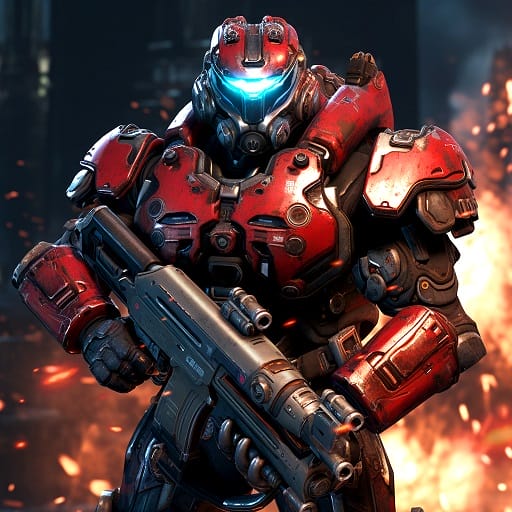 Devil War 3D Shooting MOD APK One Hit, Dumb Enemy v1.3.0 screenshot