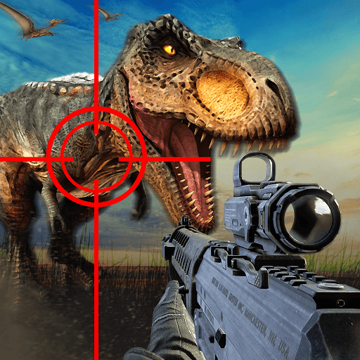 Dino Hunter King MOD APK Menu, Unlimited Gold, One Hit v1.0.36 screenshot