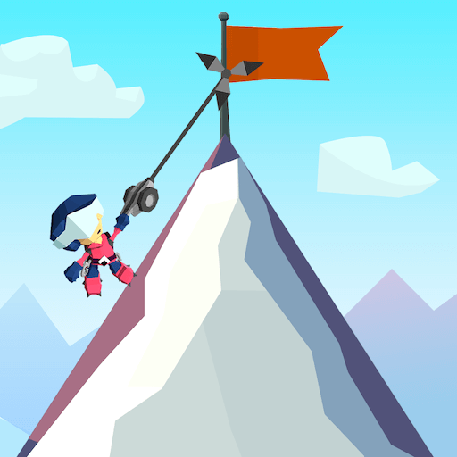Hang Line Mountain Climber MOD APK Unlimited Gold, Unlocked v1.9.23 screenshot