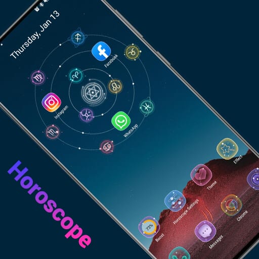 Horoscope Launcher MOD APK Premium Unlocked v4.2 screenshot