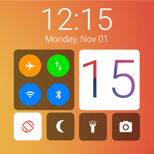 Lock Screen iOS15 MOD APK Premium Unlocked v5.0 screenshot