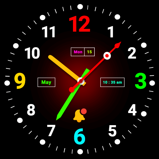 Neon Digital Clock