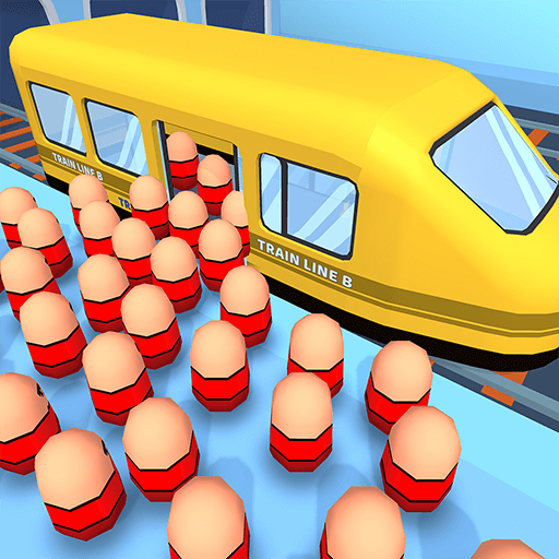 Subway Crowd MOD APK Unlimited Money v1.0.7 screenshot