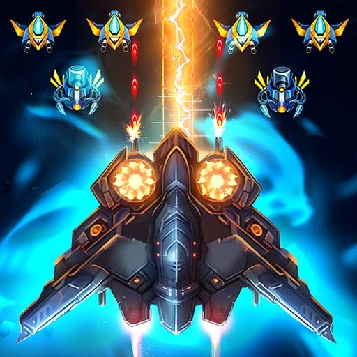 Universe Invader Alien Attack MOD APK Unlimited Coin God Mode v1.0.26 screenshot
