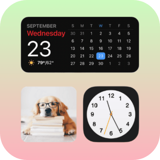 Widgets iOS 17 Color Widgets MOD APK Premium Unlocked v1.11.9 screenshot